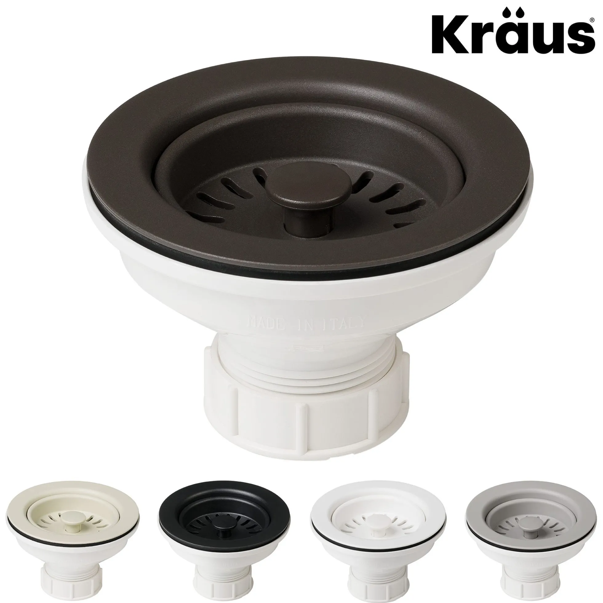 Kitchen Sink Strainer in Brown