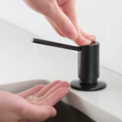 Kitchen Soap and Lotion Dispenser in Stainless Steel