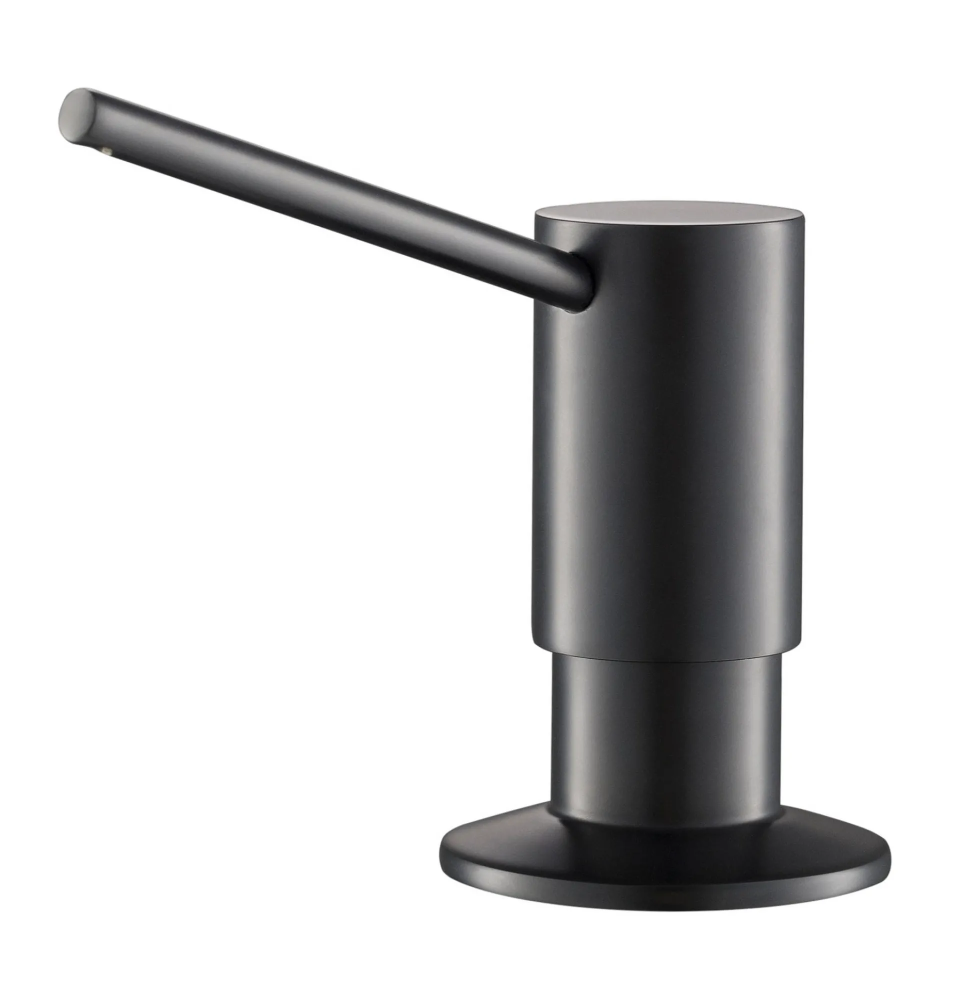 Kitchen Soap and Lotion Dispenser in Matte Black
