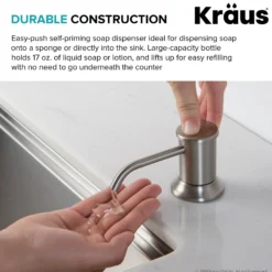 Kitchen Soap and Lotion Dispenser in Oil Rubbed Bronze