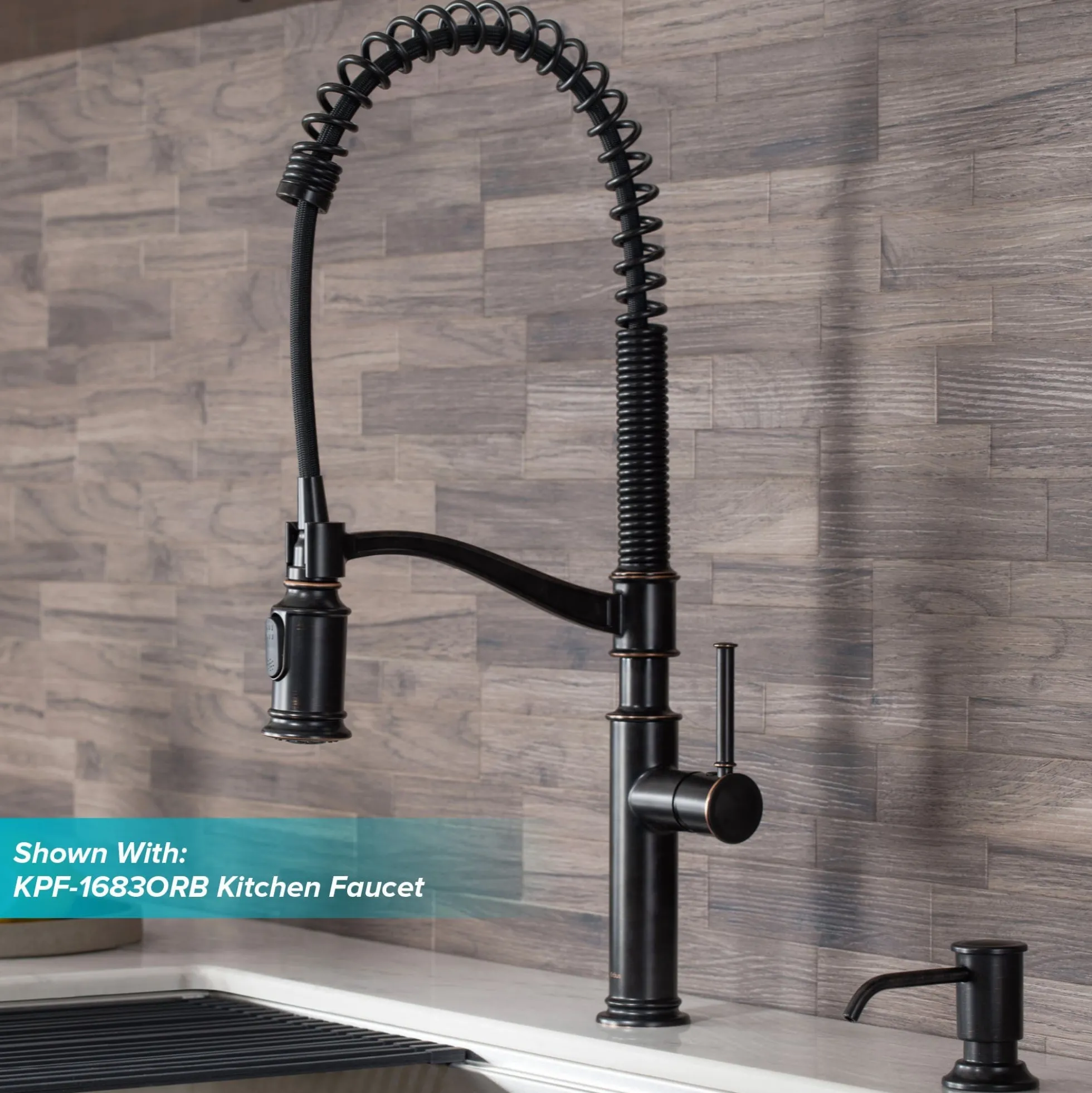 Kitchen Soap and Lotion Dispenser in Oil Rubbed Bronze