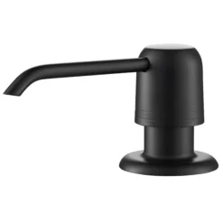 Kitchen Soap and Lotion Dispenser in Matte Black