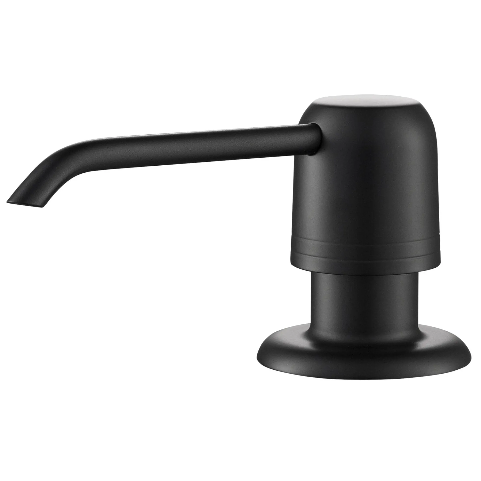 Kitchen Soap and Lotion Dispenser in Matte Black