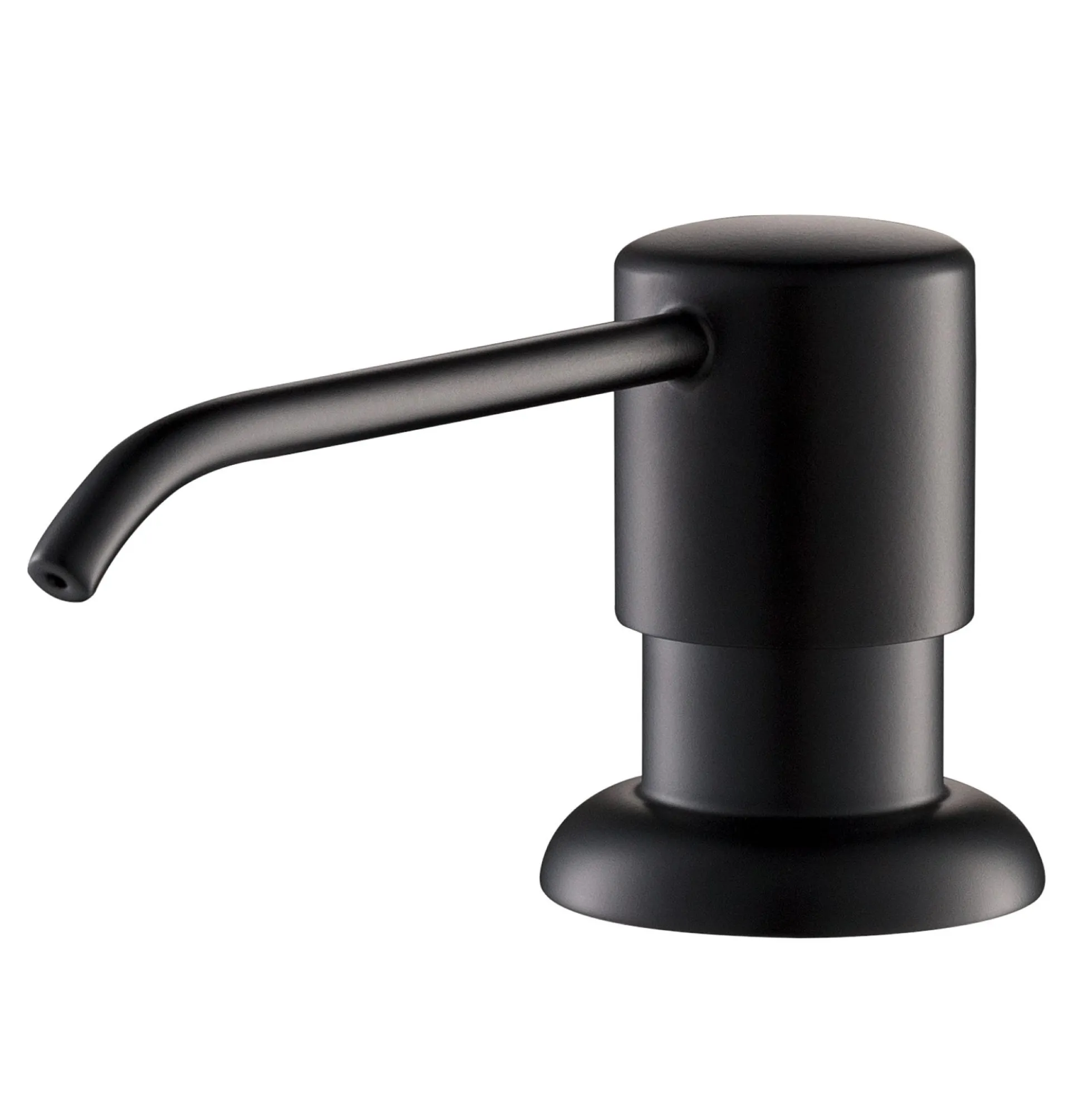 Kitchen Soap and Lotion Dispenser in Matte Black