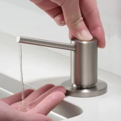 Kitchen Soap and Lotion Dispenser in Stainless Steel