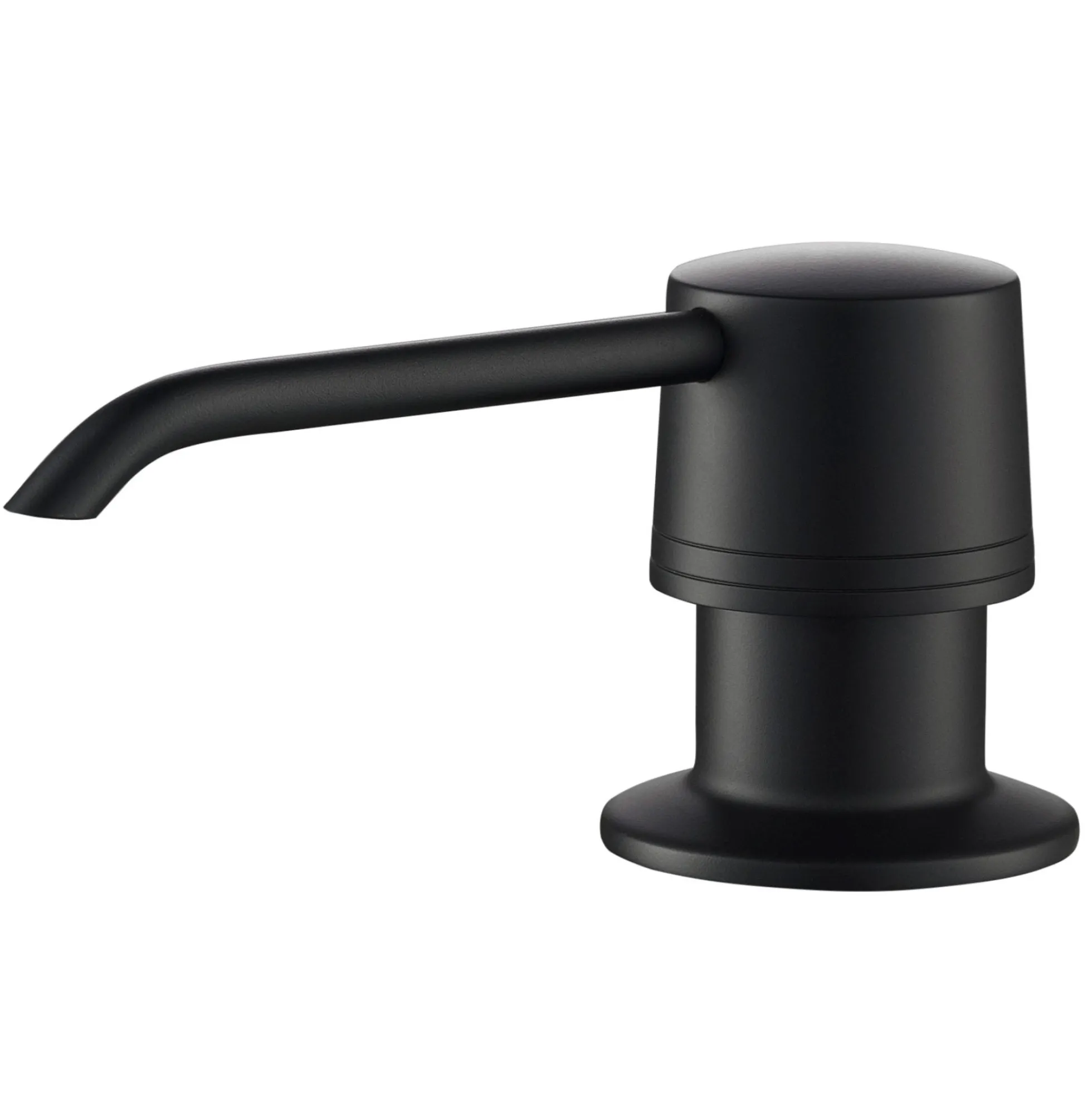 Kitchen Soap and Lotion Dispenser in Matte Black