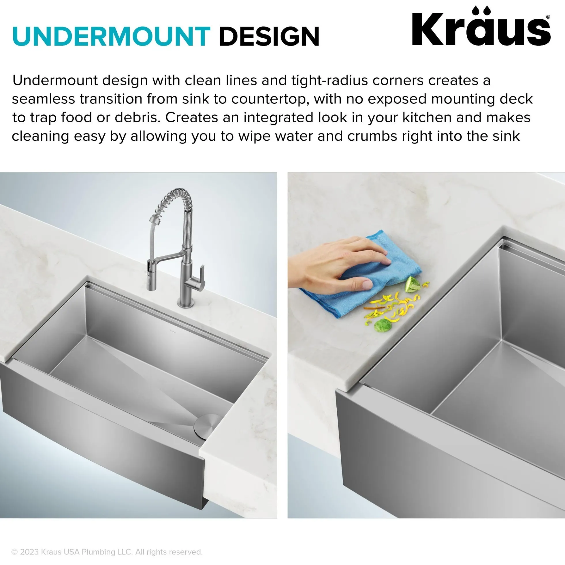 36" Modern Farmhouse Workstation 16 Gauge Single Bowl Stainless Steel Kitchen Sink with Accessories