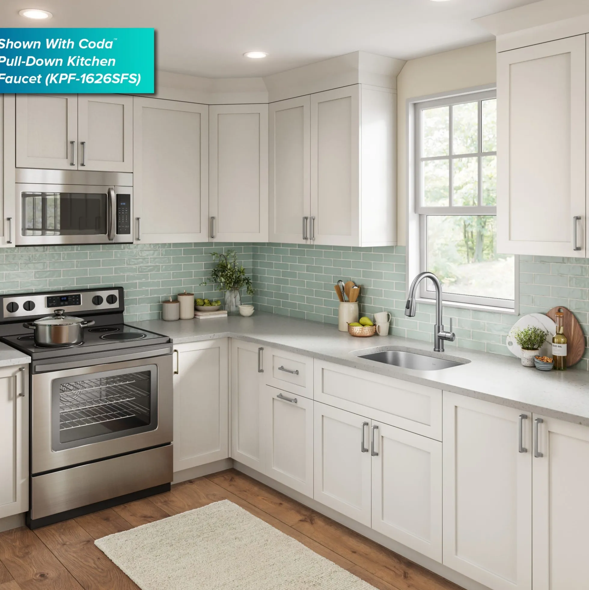 Premier 23” Undermount Single Bowl 18-Gauge Stainless Steel Kitchen Sink