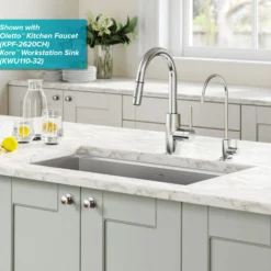 Purita 100% Lead-Free Kitchen Water Filter Faucet in Chrome