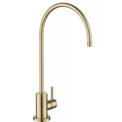 Purita 100% Lead-Free Kitchen Water Filter Faucet in Spot Free Antique Champagne Bronze