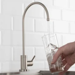 Purita 100% Lead-Free Kitchen Water Filter Faucet in Spot Free Stainless Steel