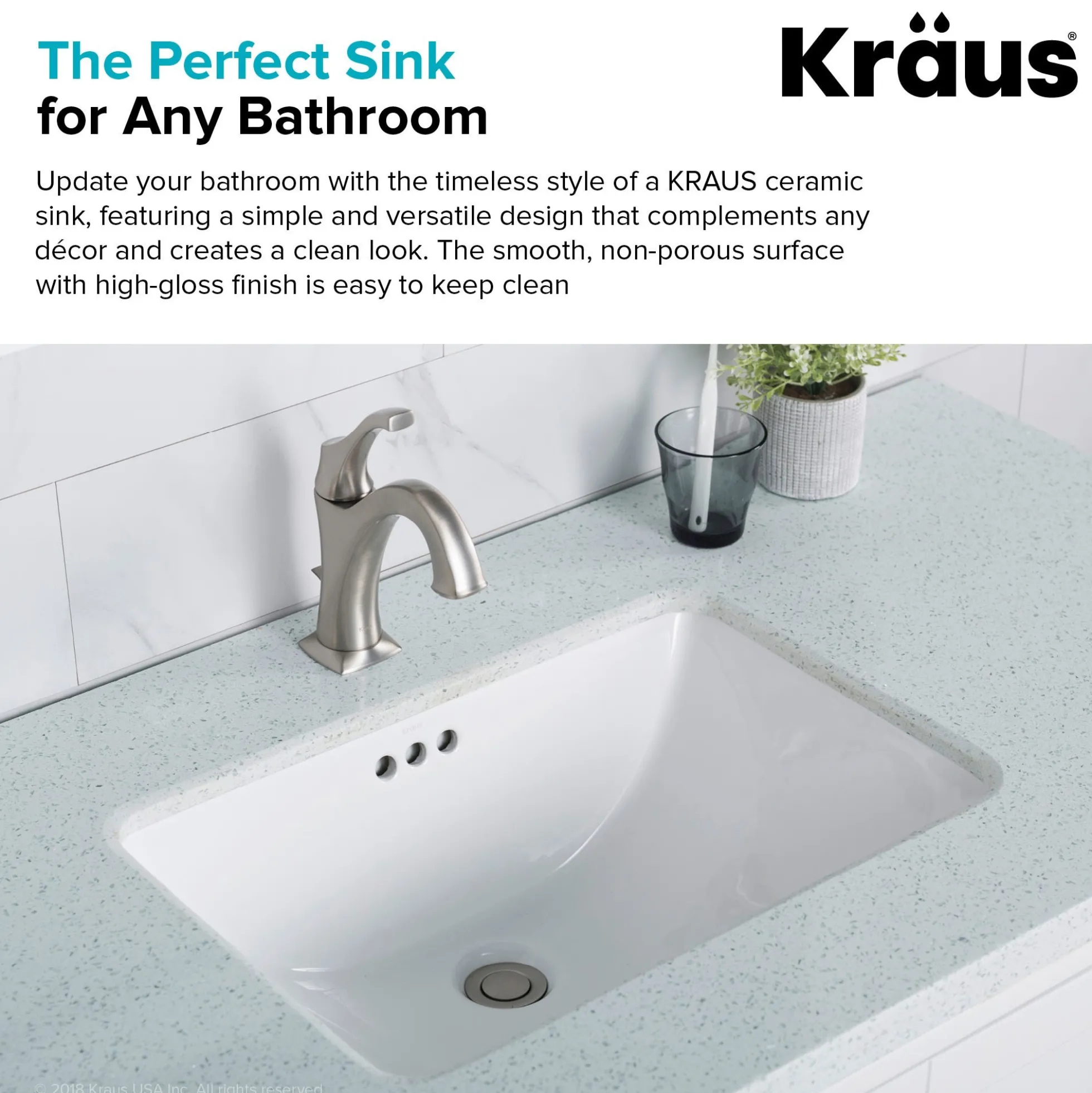21" RectangularPorcelain CeramicUndermountBathroom Sinkin Whitewith OverflowDrain (2-Pack)