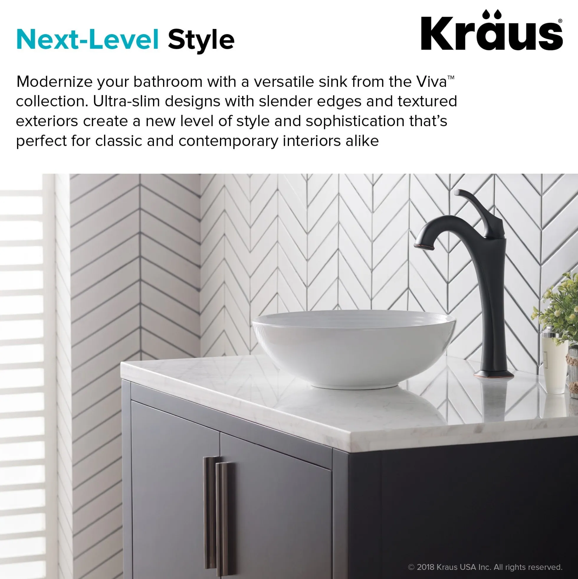 13" Round Vessel Ceramic Bathroom Sink in White with Pop Up Drain