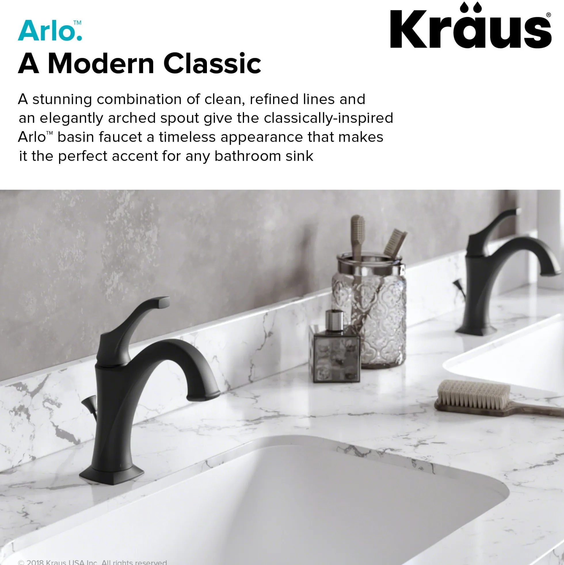 Single Handle Basin Bathroom Faucet with Lift Rod Drain and Deck Plate in Matte Black