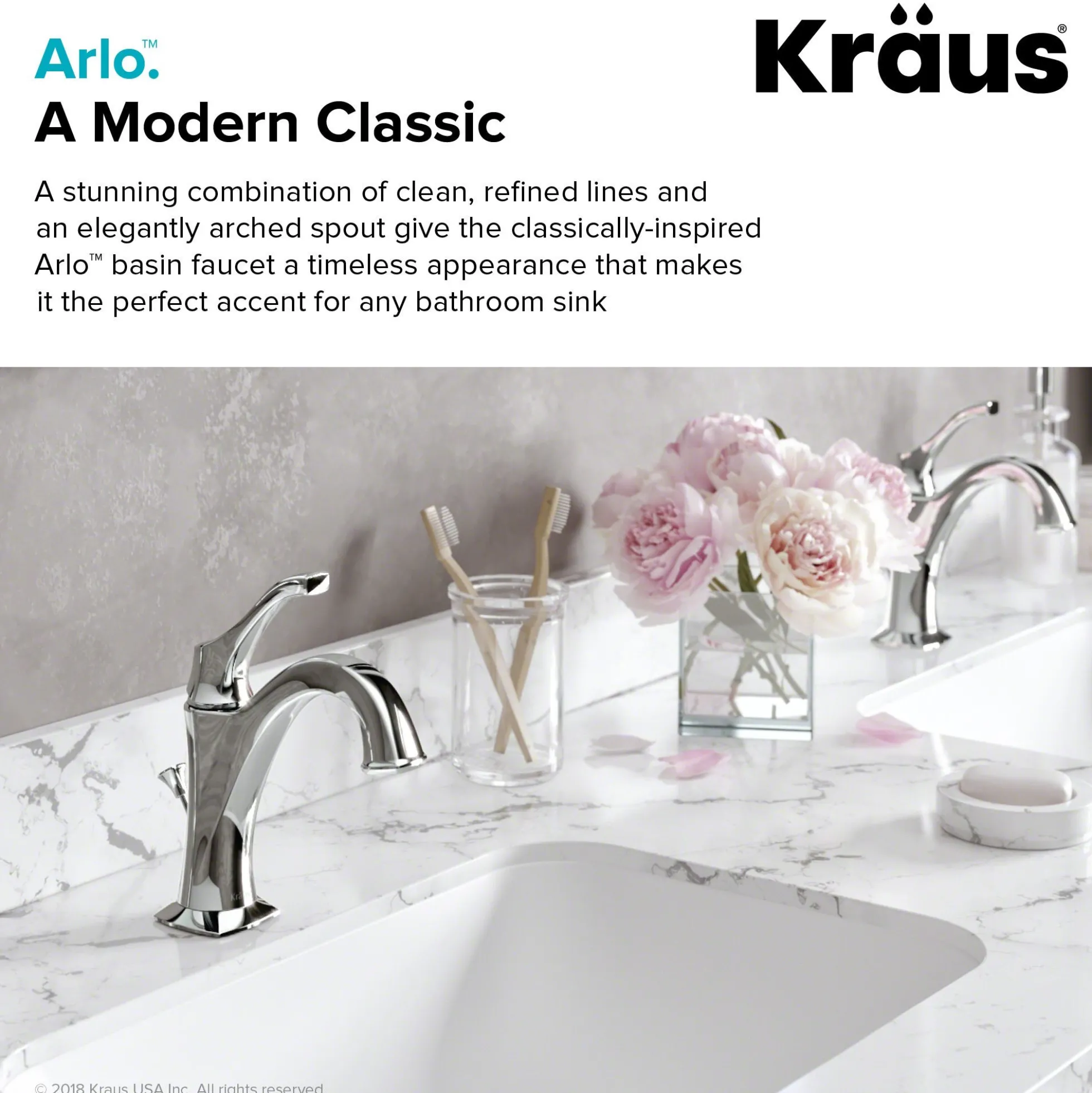 Single Handle Basin Bathroom Faucet with Lift Rod Drain and Deck Plate in Chrome