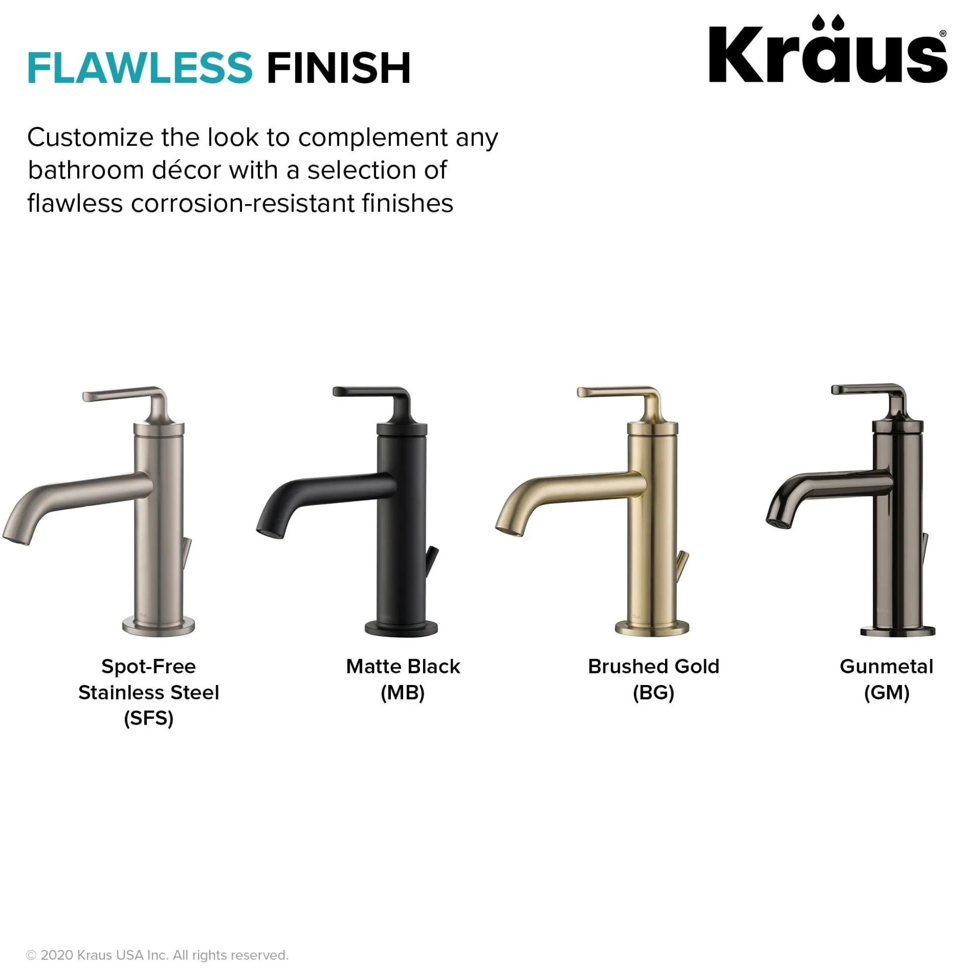 Single Handle Basin Bathroom Faucet with Lift Rod Drain in Matte Black (2-Pack)