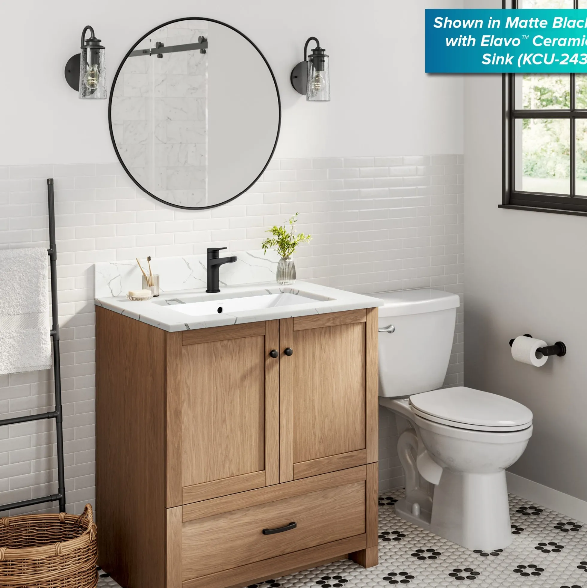 Single Handle Bathroom Faucet in Spot-Free Brushed Nickel with Pop Up Drain and Supply Lines