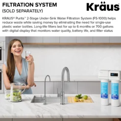 Single Handle Drinking Water Filter Faucet for Reverse Osmosis or Water Filtration System in Matte Black