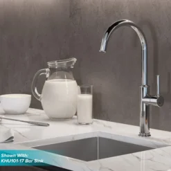 Single Handle Kitchen Bar Faucet in Chrome