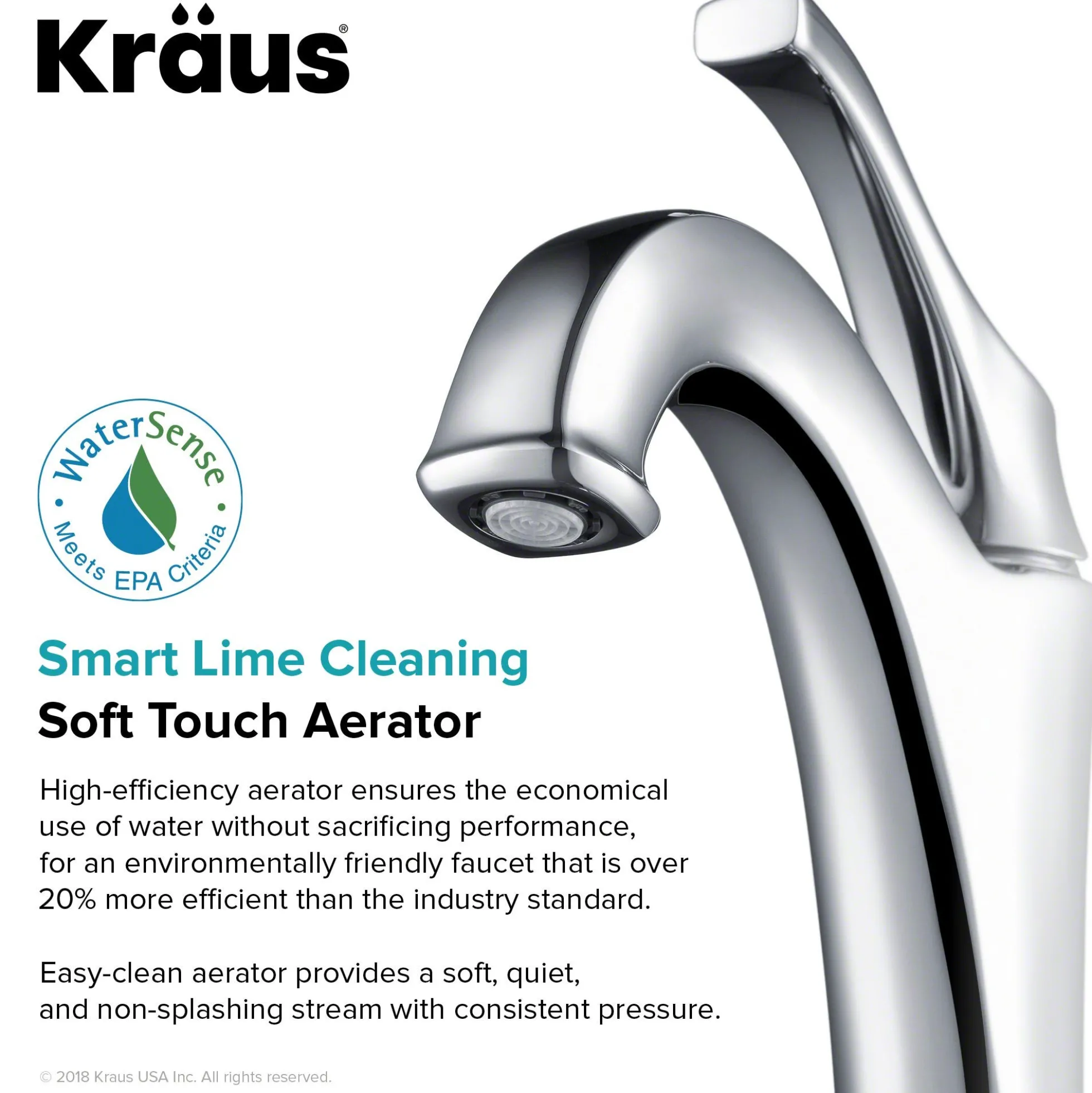 Single Handle Vessel Bathroom Faucet with Pop-Up Drain in Chrome