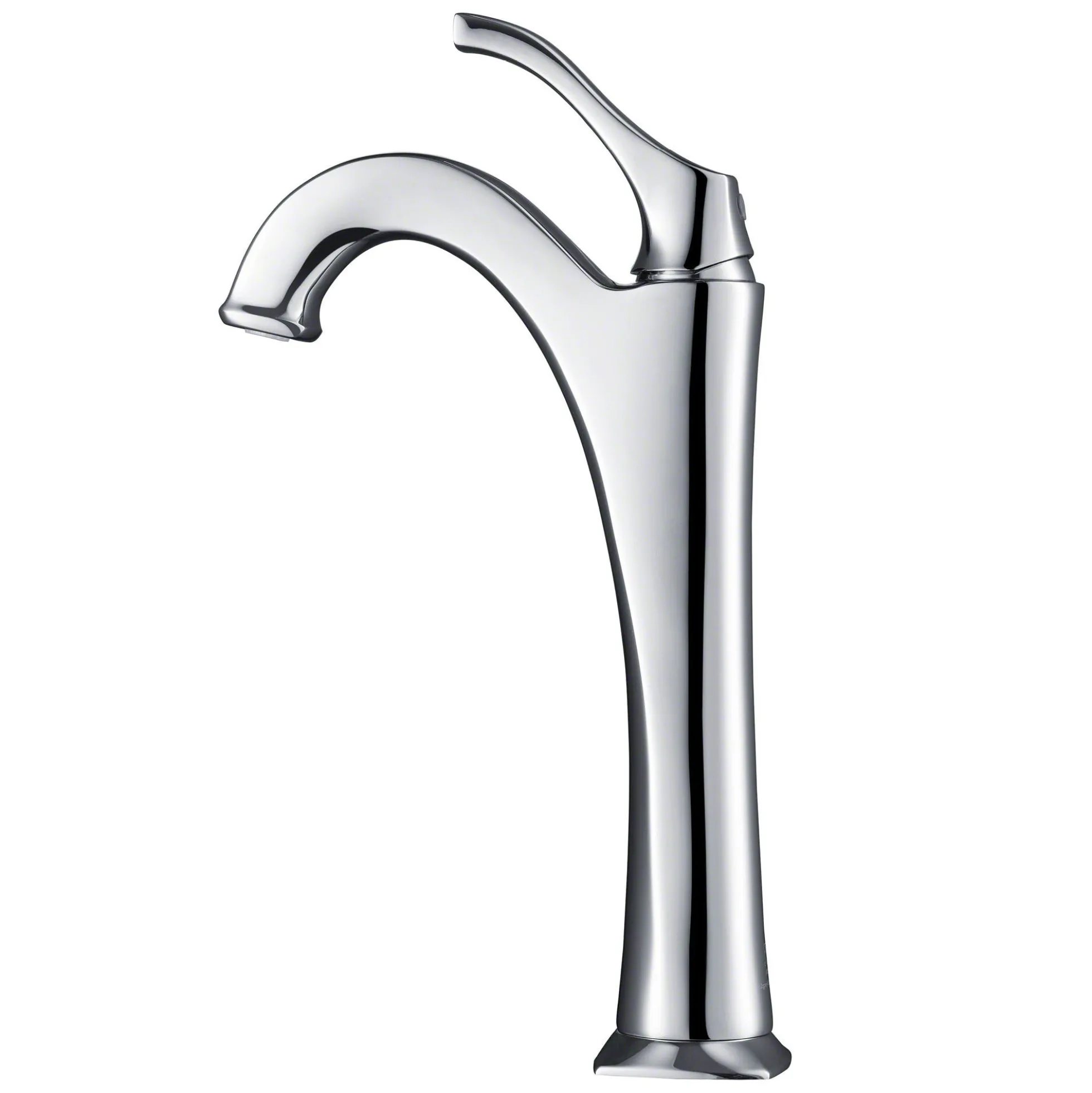 Single Handle Vessel Bathroom Faucet with Pop-Up Drain in Chrome (2-Pack)