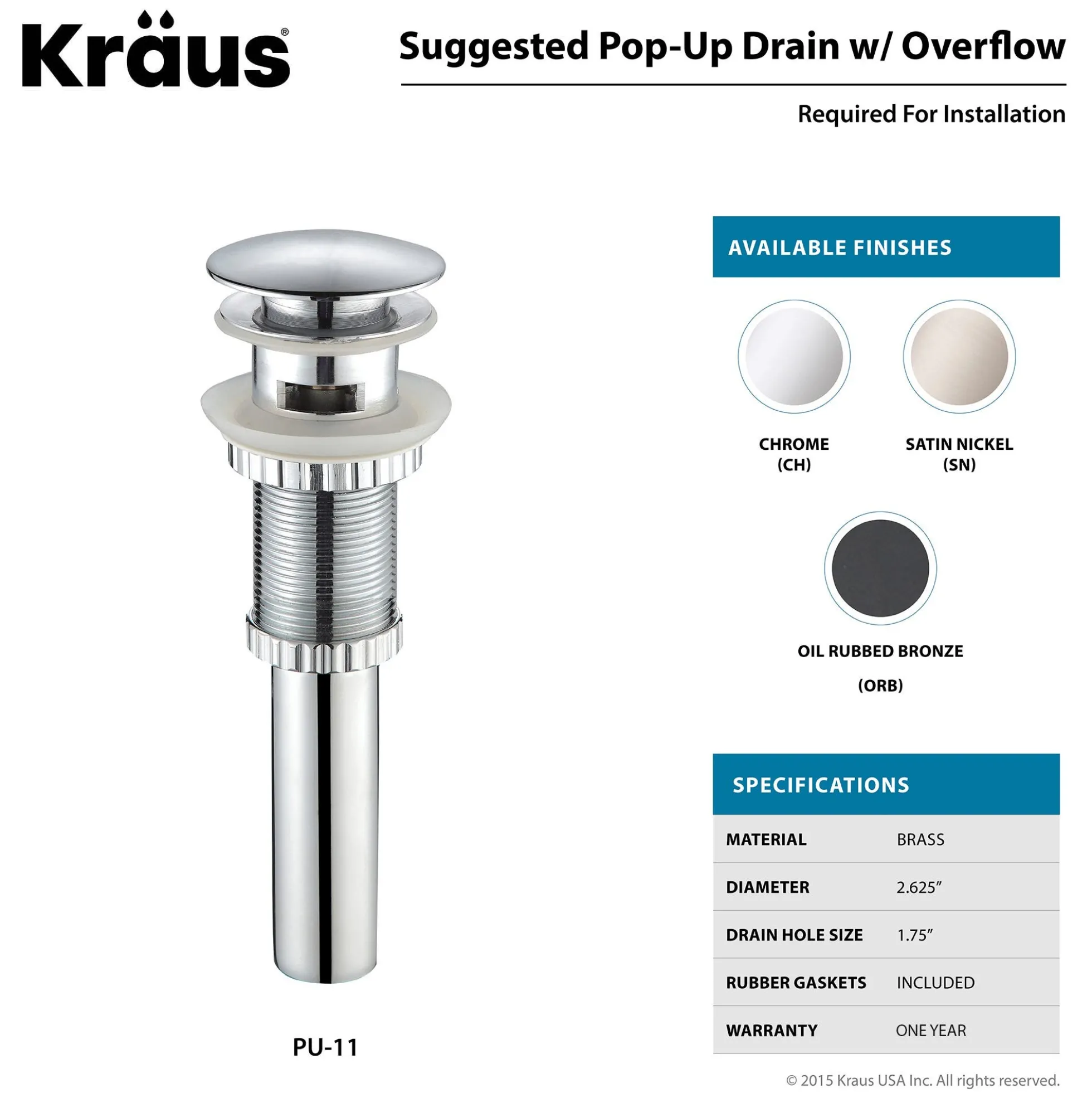 16 1/2" Square Semi-Recessed Ceramic Bathroom Sink in White with Pop-Up Drain in Brushed Nickel