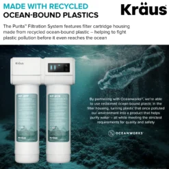 2-Stage Under Sink Water Filtration System with Digital Display Monitor