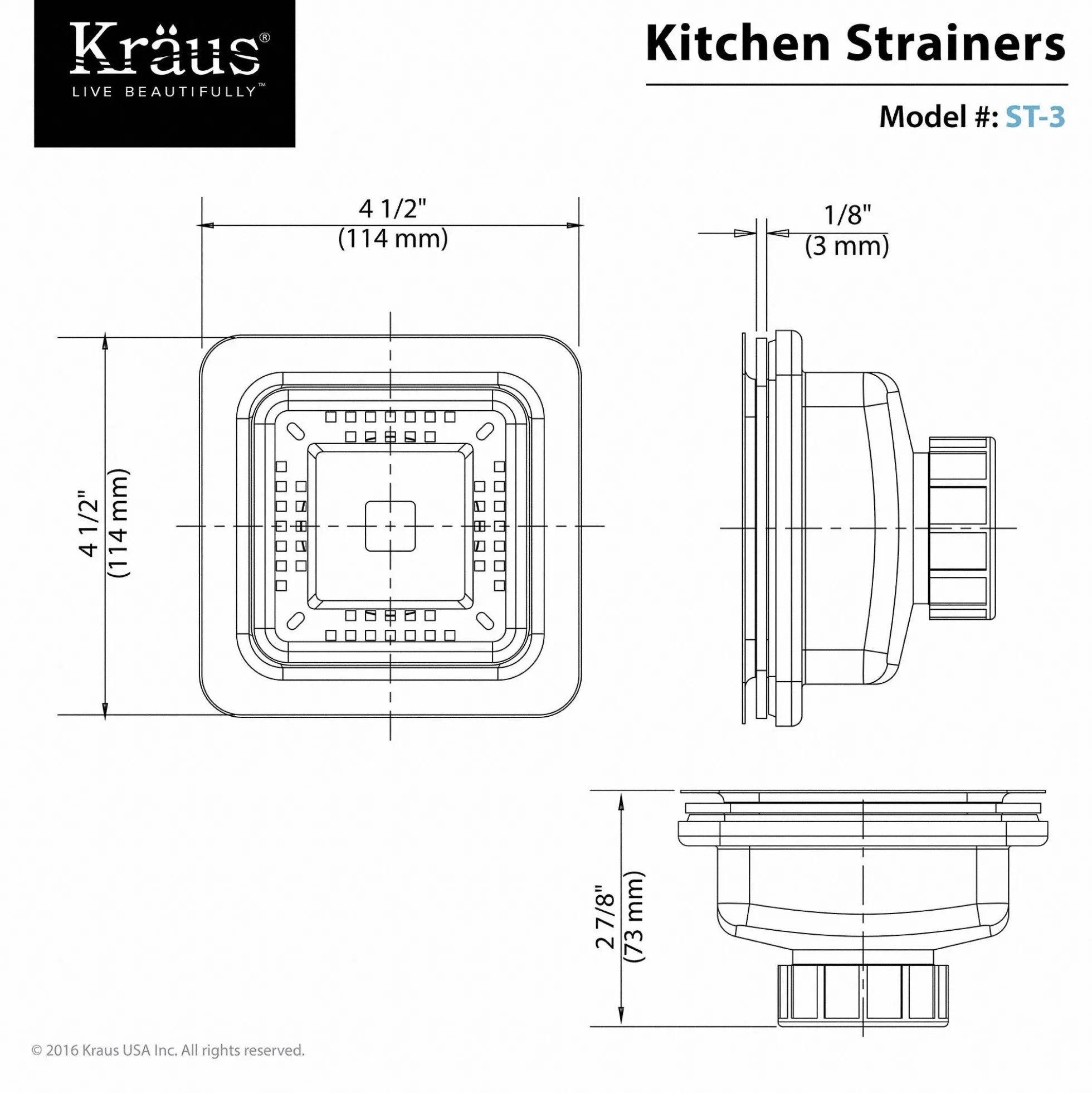 Stainless Steel Strainer