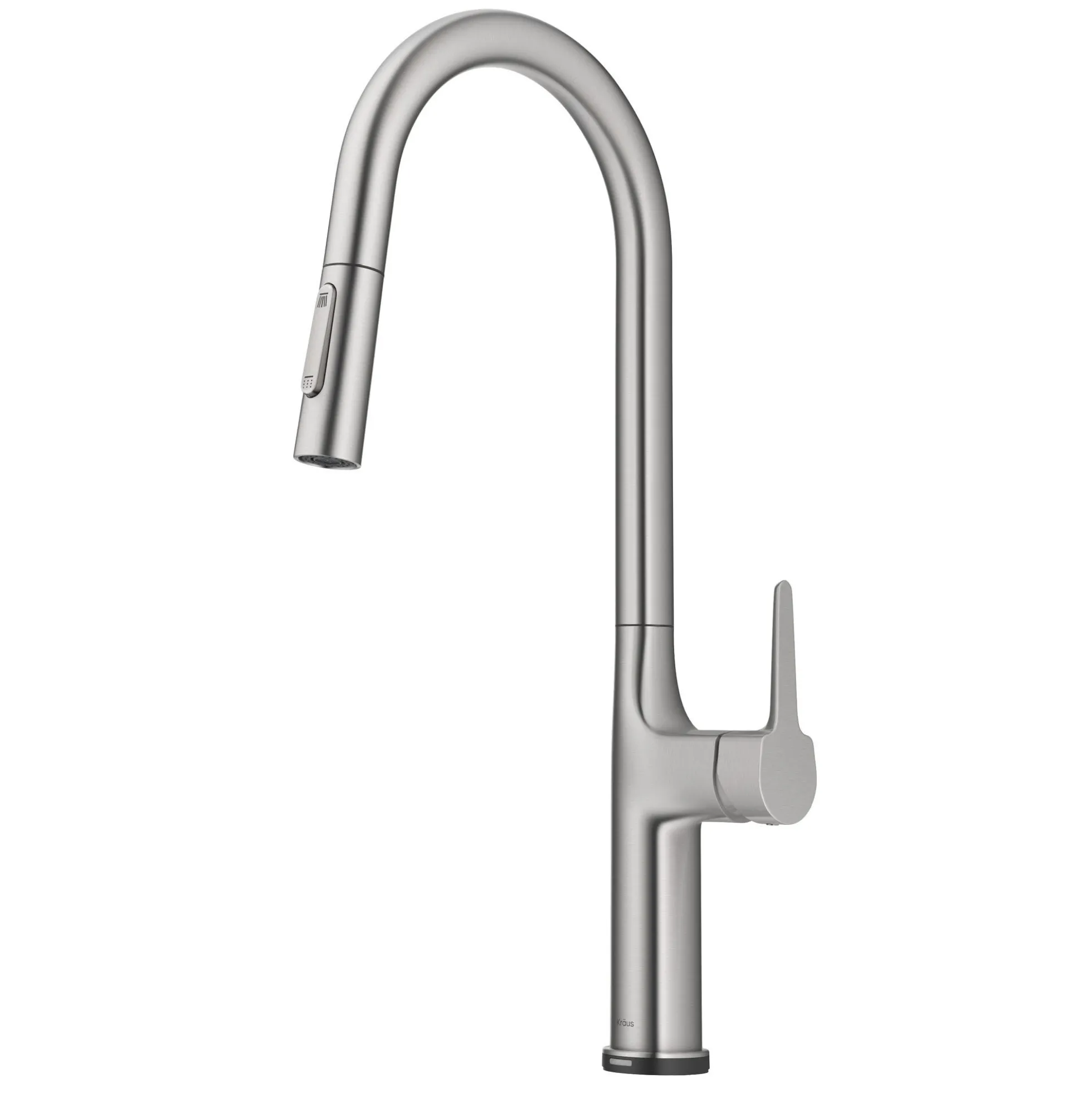 Tall Modern Single-HandleTouch KitchenSink Faucet with Pull Down Sprayer inSpot Free Stainless Steel