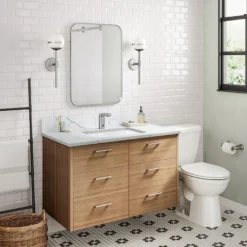 Touchless Sensor Bathroom Faucet in Spot Free Stainless Steel