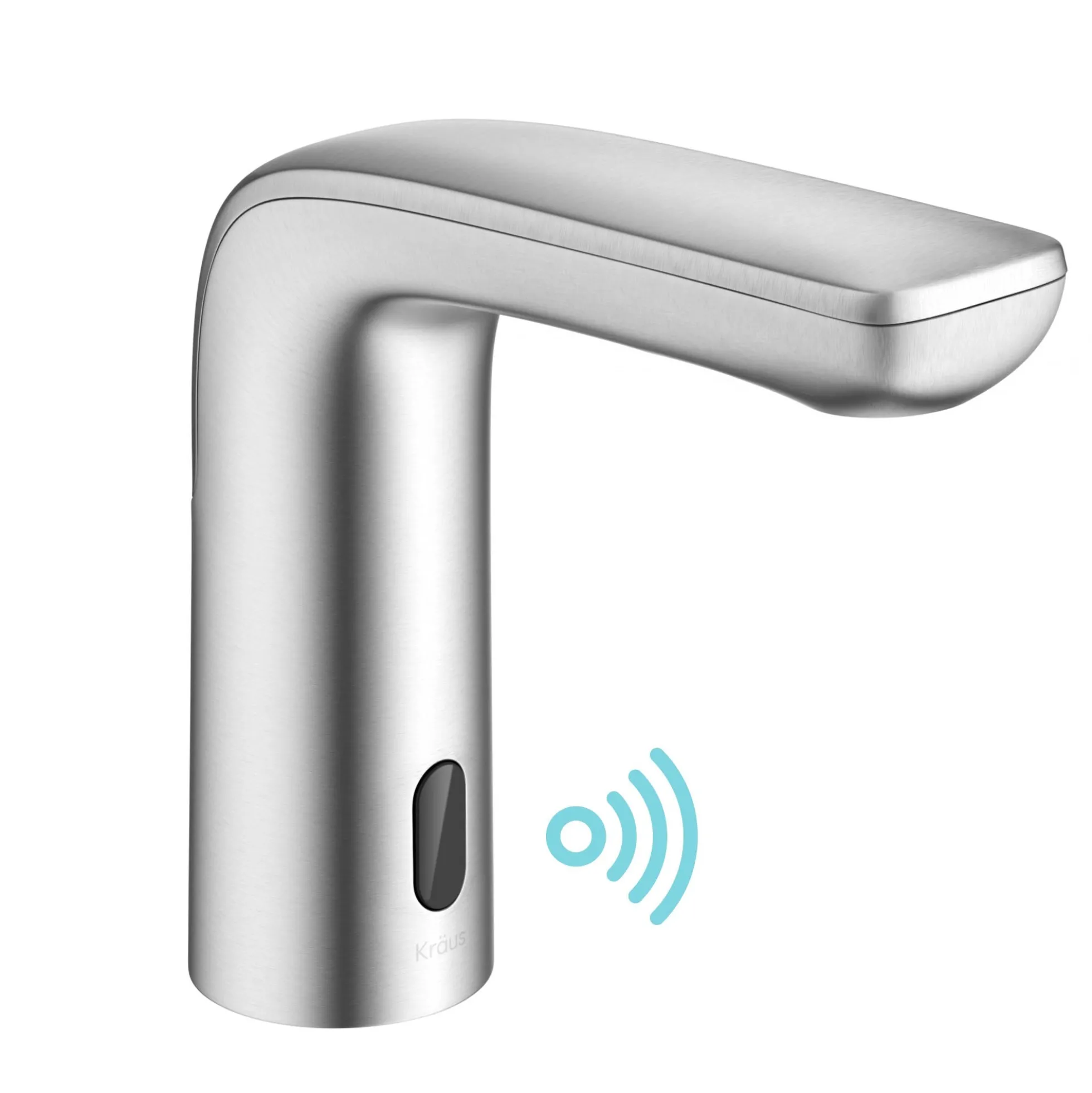 Touchless Sensor Bathroom Faucet in Spot Free Stainless Steel