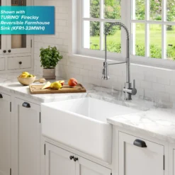 Touchless Sensor Commercial Single Handle Pull Down Kitchen Faucet in Spot Free Stainless Steel