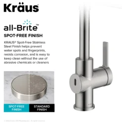 Touchless Sensor Commercial Single Handle Pull Down Kitchen Faucet in Spot Free Stainless Steel