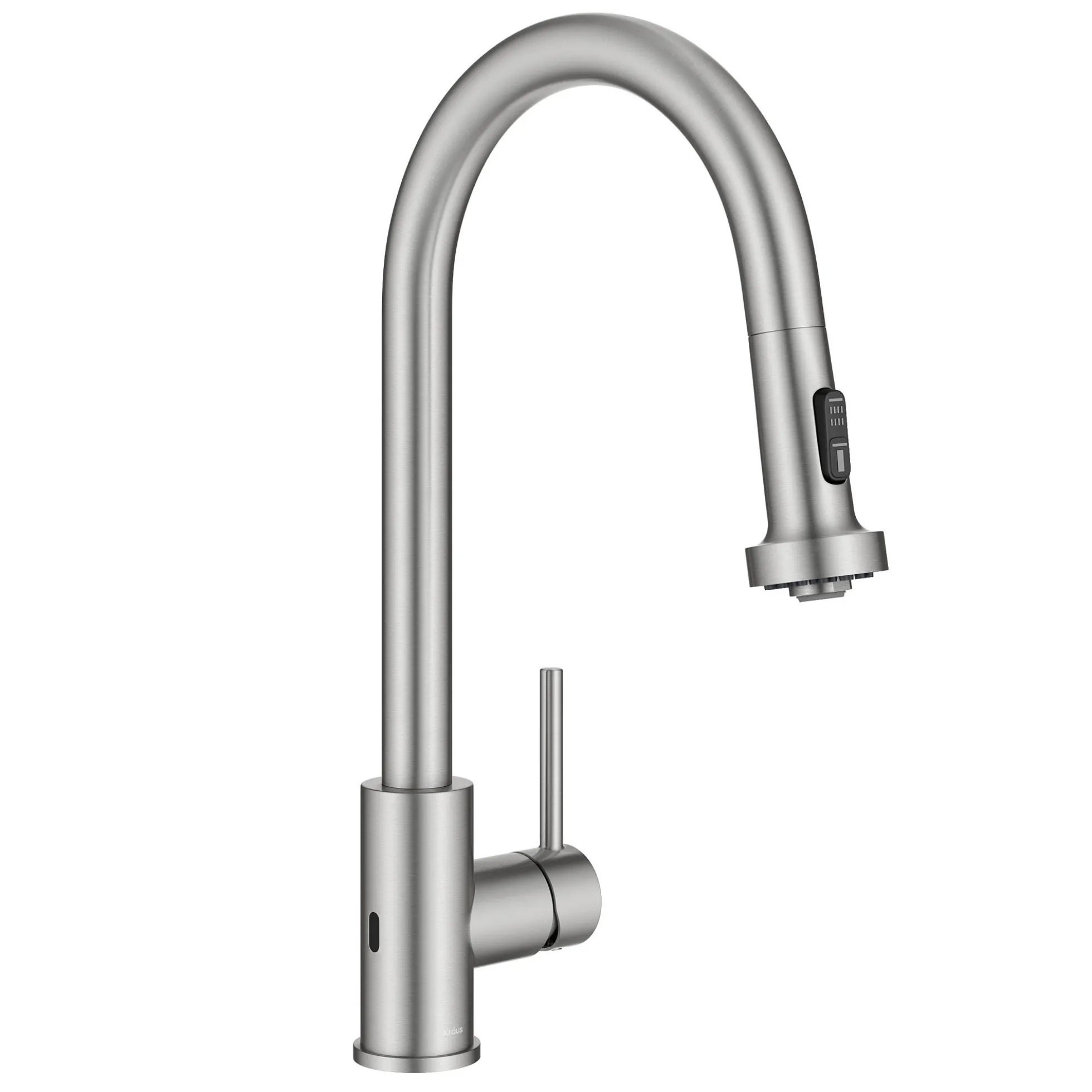 Touchless Sensor 2-Function Single Handle Pull Down Kitchen Faucet in Spot-Free Stainless Steel