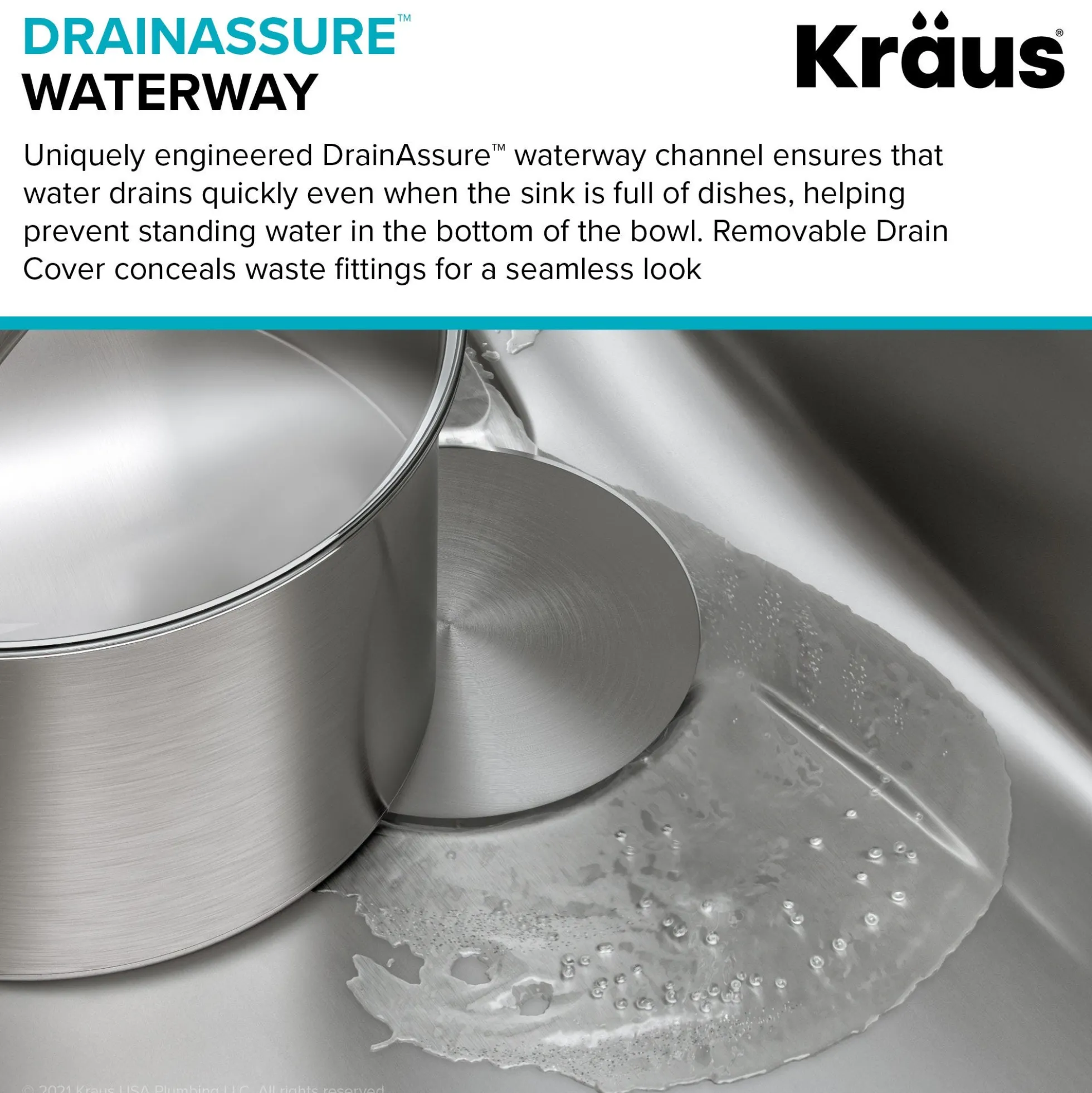 17" Undermount 16 Gauge Stainless Steel Single Bowl Kitchen Bar Sink with DrainAssure Waterway