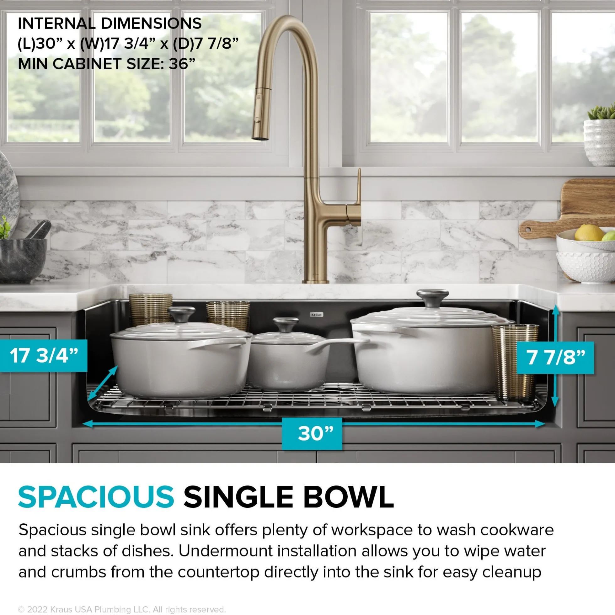 32” Undermount Porcelain Enameled Steel Single Bowl Kitchen Sink in Black