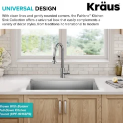 33” Undermount Single Bowl 18-Gauge Stainless Steel Kitchen Sink