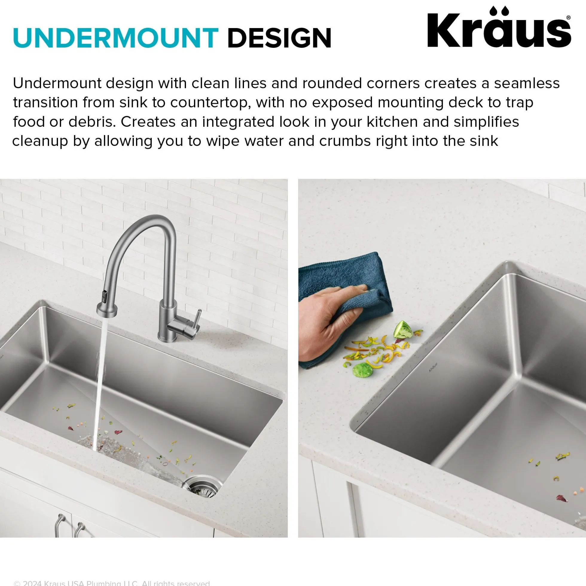 15” Undermount Single Bowl 18-Gauge Stainless Steel Kitchen Bar Sink