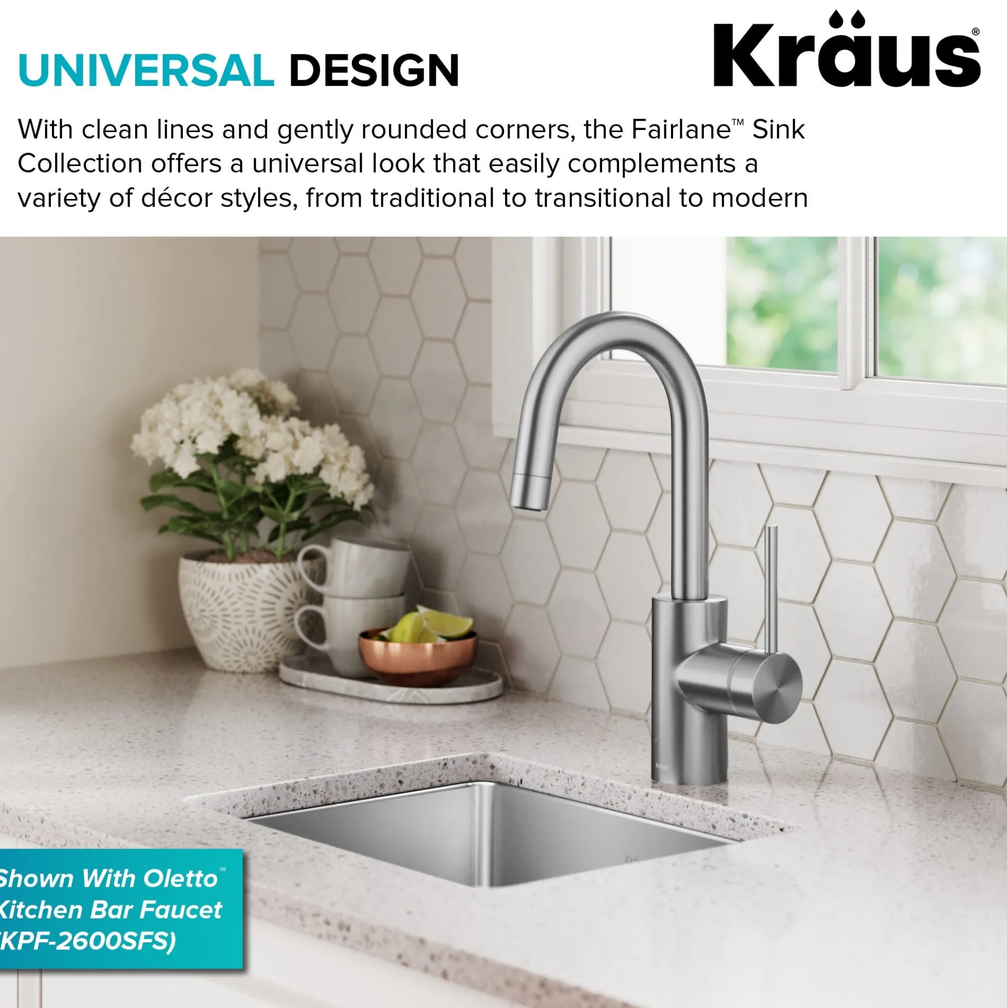 15” Undermount Single Bowl 18-Gauge Stainless Steel Kitchen Bar Sink