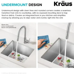 28" Undermount Single Bowl 16 Gauge Stainless Steel Kitchen Sink