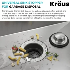 Universal Kitchen Sink Stopper forGarbage Disposals