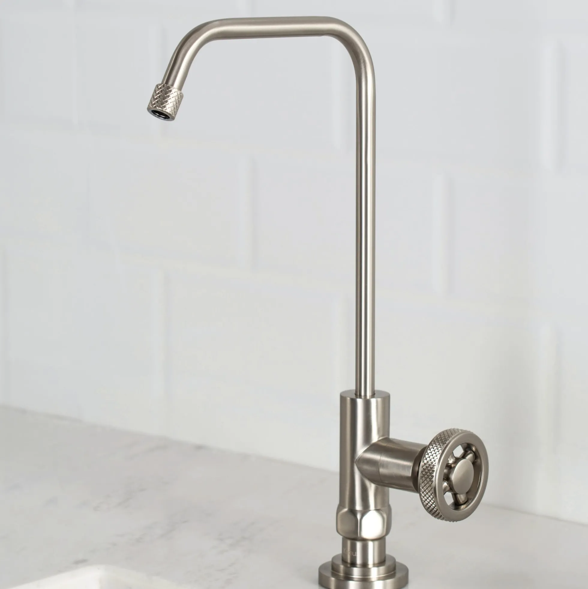 Urbix 100% Lead-Free Kitchen Water Filter Faucet in Spot Free Stainless Steel