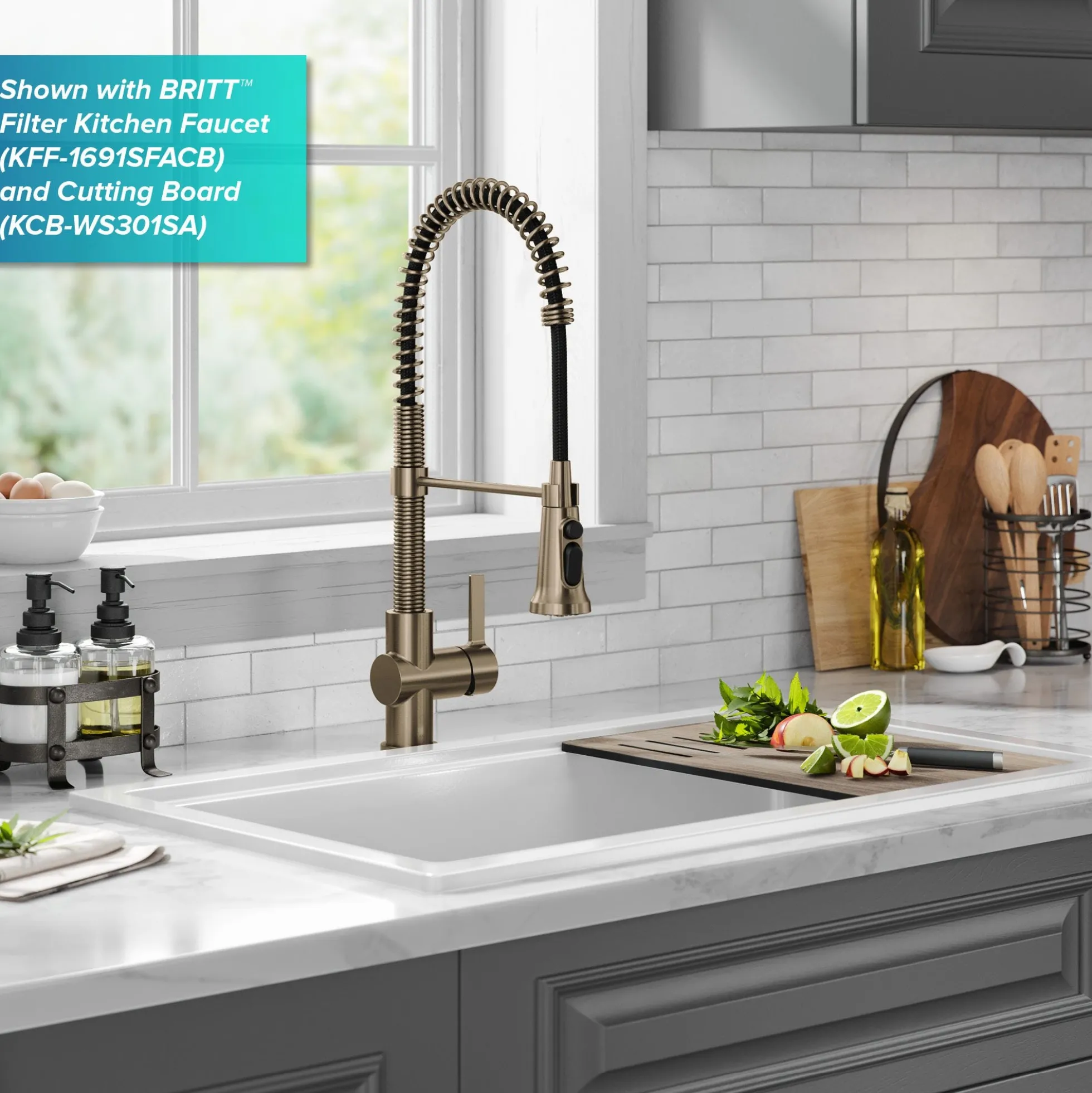 Workstation 33” Drop-In / Undermount Fireclay Single Bowl Kitchen Sink in Gloss White