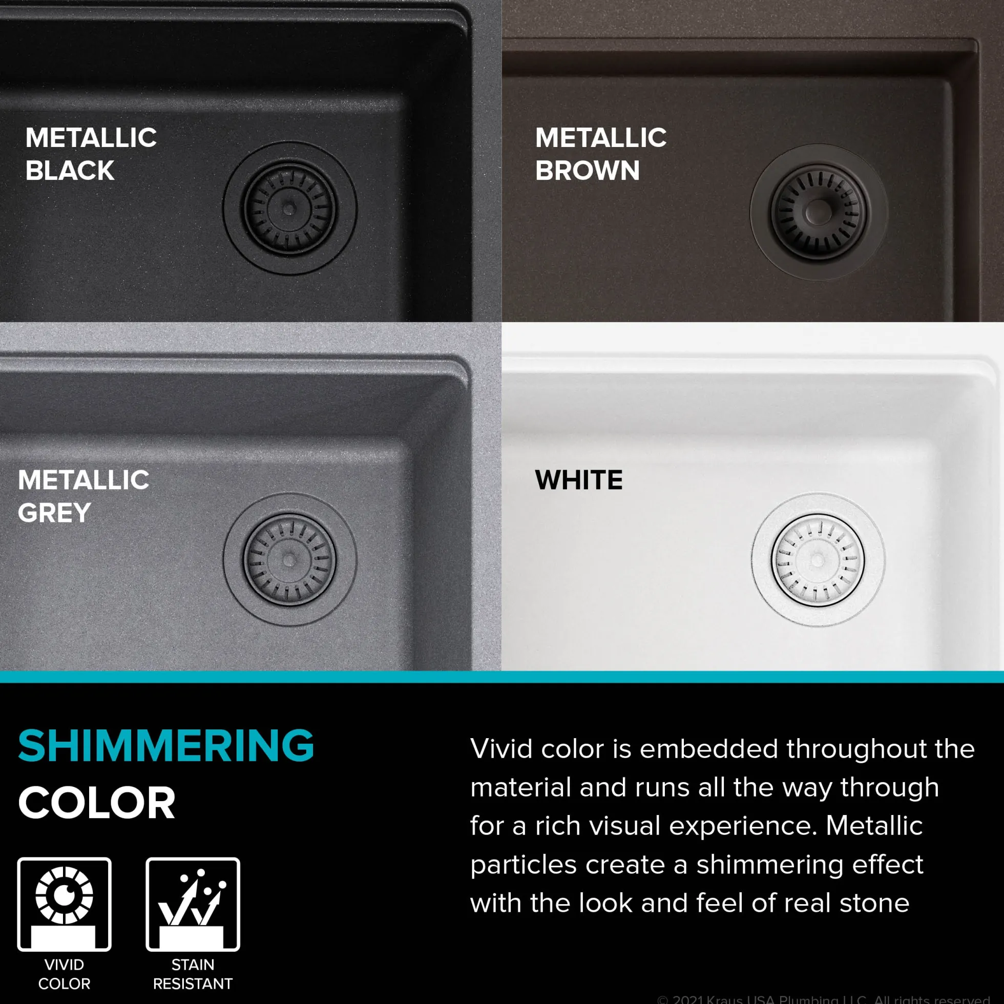 Workstation 33 in. Drop In Single Bowl Granite Kitchen Sink in Metallic Black with Accessories