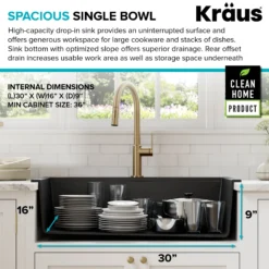 Workstation 33 in. Drop In Single Bowl Granite Kitchen Sink in Metallic Black with Accessories