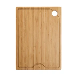 Workstation Kitchen Sink 12" Solid Bamboo Cutting Board