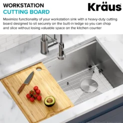 Workstation Kitchen Sink 12