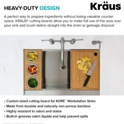 Workstation Kitchen Sink 12