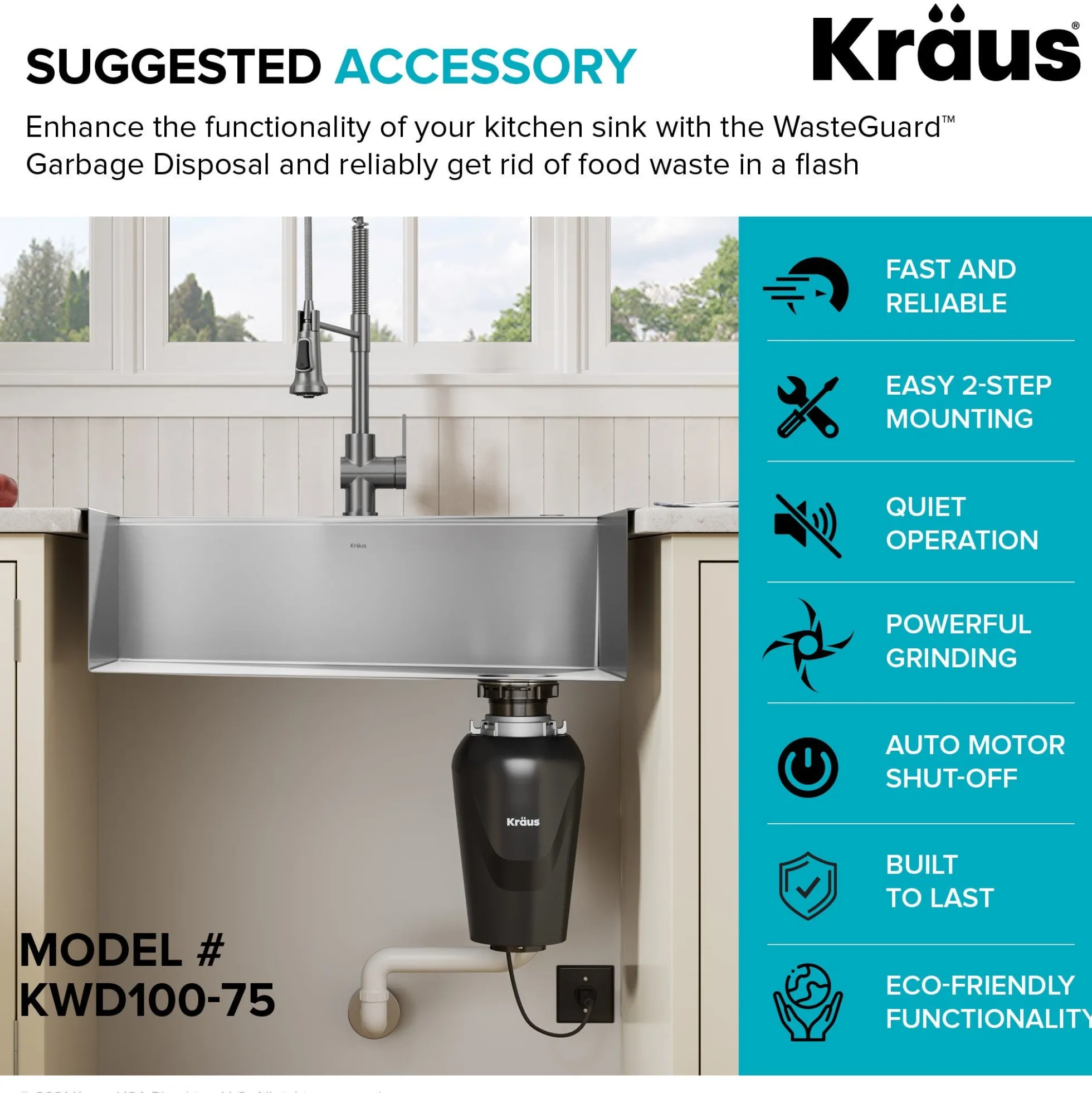 Workstation 30" Undermount 16 Gauge Stainless Steel 50/50 Double Bowl Kitchen Sink with Accessories